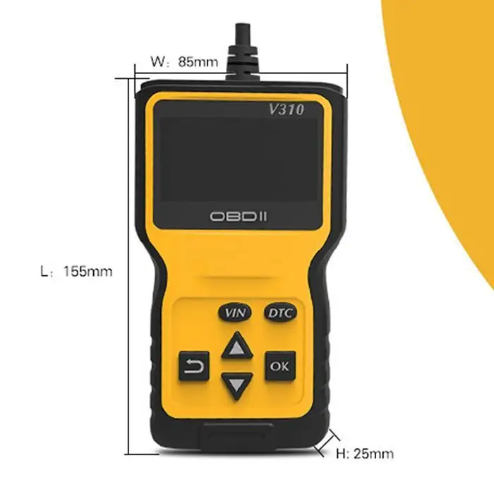 Автомобильный диагностический инструмент V310 OBD АВТОМАТИЧЕСКИЙ считыватель