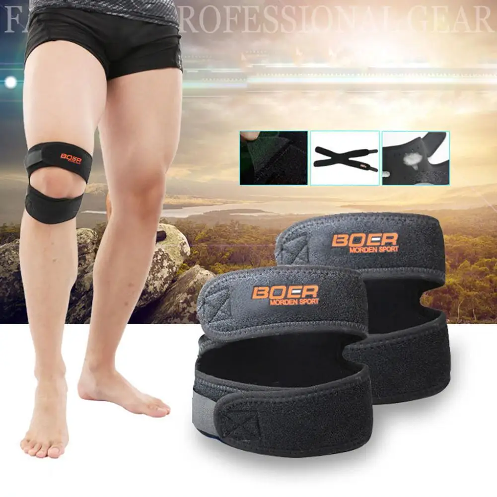 1pc Professional Sports Kneepad Double Patellar Knee Patella Tendon