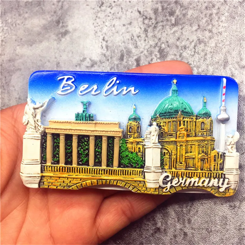 New Arrival 3D Handmade Refrigerator Stickers Berlin Germany