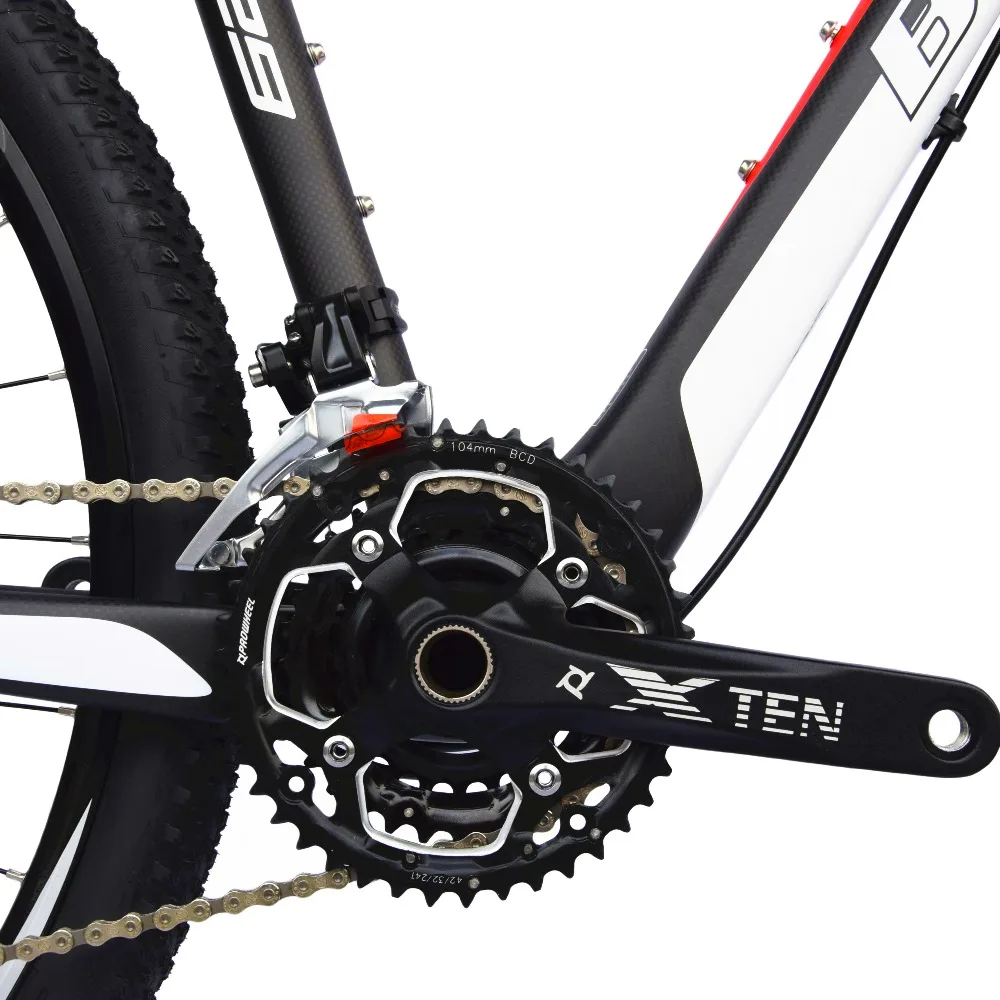 Best BEIOU Carbon Fiber Mountain Bike 29er Bicycle 29-Inch MTB T800 Ultralight Frame 30 Speed SHI MANO M610 DEORE MTB Matte 3K CB029 11