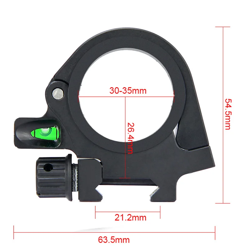 Canis Latrans tactical different center height 30-35mm scopes mount Picatinny Rail mount dobble ring hunting rifle scope