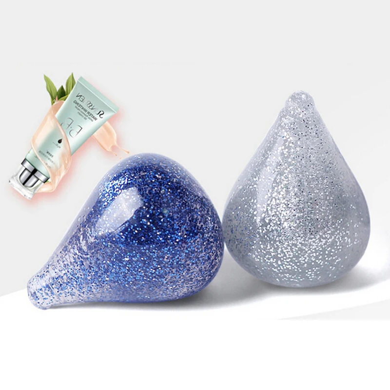 1 шт. 3D Silisponge силиконовые капли воды тональный крем слойки Красота BB слоеного