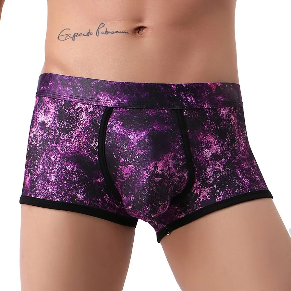 men's underwear sexy briefs fashion personality beach shorts soft breathable underwear sexy underwear briefs sexy hombre 30J18 (20) - 副本