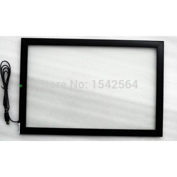 

high brightness sunlight readable 27inch ir touch screen panel for self service kiosk
