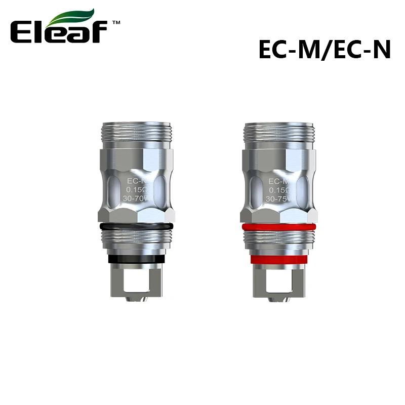 

5PCS Original Eleaf EC-M EC-N 0.15ohm Coils ECM Coil Head Replacement Evaporator Suitable for iJust ECM Atomizer vs EC2