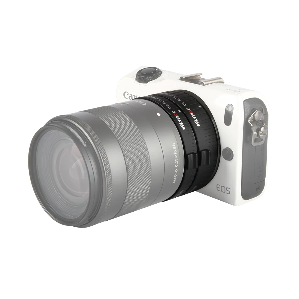 Viltrox DG-EOS м с автофокусом макро-удлинитель адаптер объектива для Canon EOS M объектив для EOS M EF-M M2 M3 M5 M6 M10 M50 M100 камера