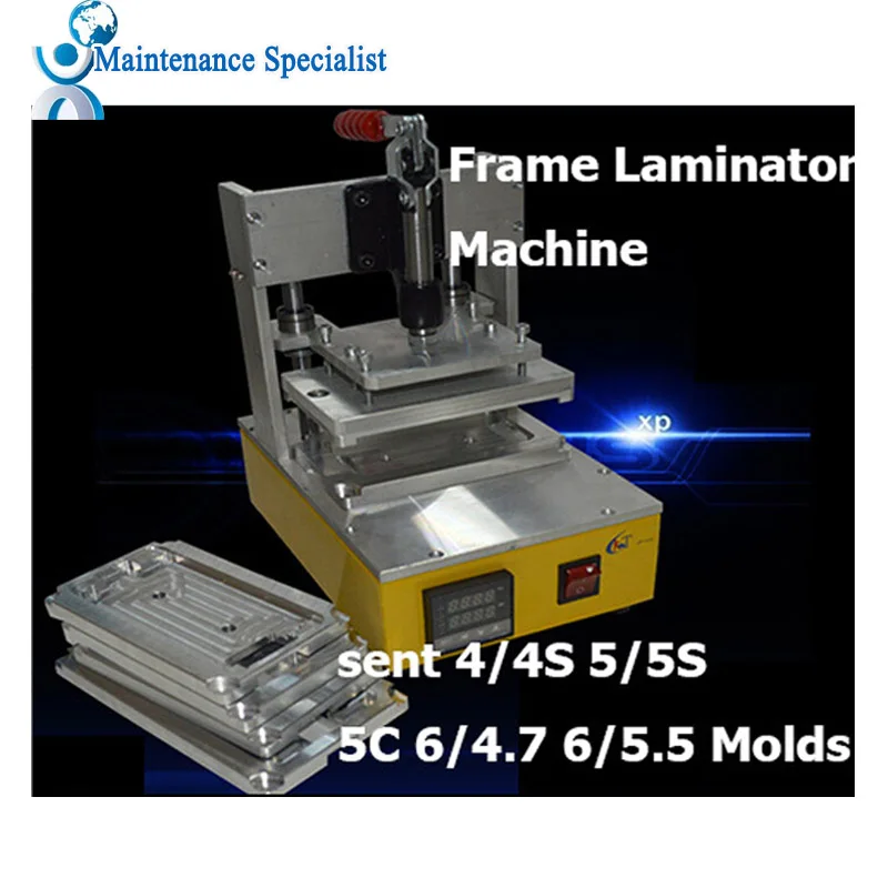 

Frame Laminator Machine Pressure Bracket Laminating Machine For IPhone Screen Bezel Frame Bracket+4/4S 5/5S 5C 6/4.7 6/5.5 Molds