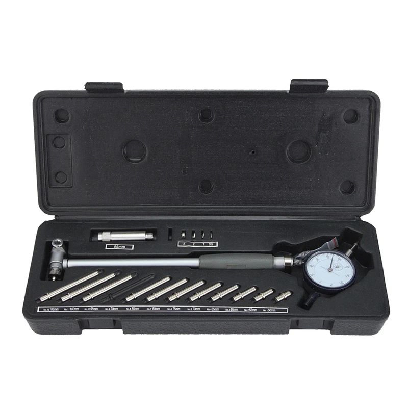 

50-160Mm 0.01Mm Dial Bore Gauge Indicator Diameter Indicators Precision Engine Cylinder Measuring Test Kit Tool Meter