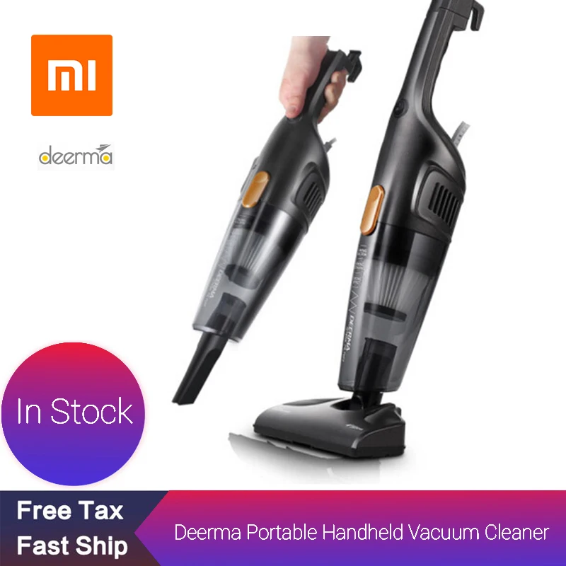 

2019 Xiaomi Deerma Portable Handheld Vacuum Cleaner Household Silent Vacuum Cleaner Strong Suction Home Aspirator Dust Collector