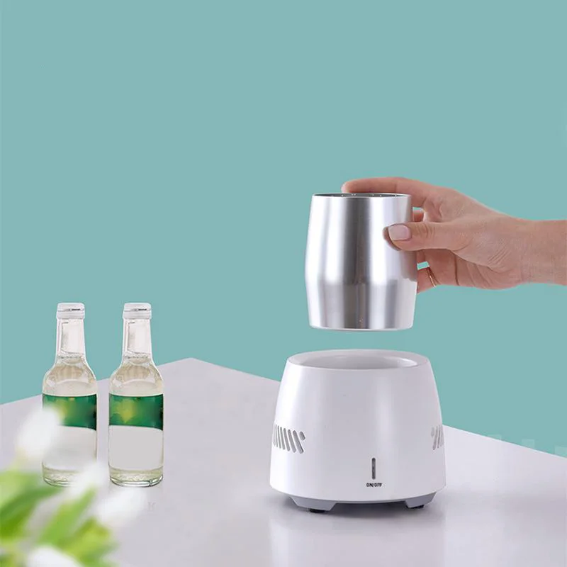 

Portable Mini Refrigerator Electric Summer Drink Cooler Kettle Drink Instant Cooling Cup Car Vehicle Heating Cooler Freezer
