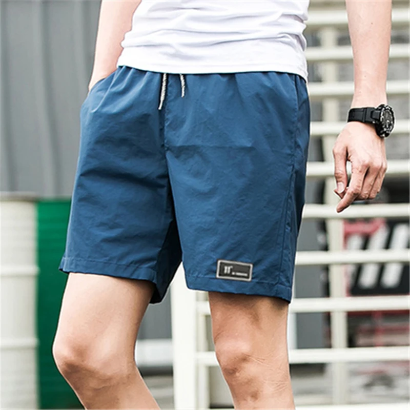 Летние шорты мужские повседневные мужские трусы модные шорты для тренировок мужские Бермуды мужские шорты Большие размеры 5xl 496 - Цвет: Зеленый