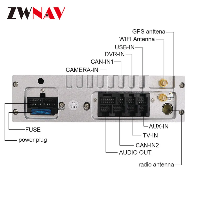 Best ZWNVA Tesla IPS Screen Android 7.1 Car No DVD Player Radio GPS Navigation For JEEP Cherokee 2014 2015 2016 2017 2018 Headunit 7