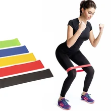 5 Colors Resistance Bands Rubber Band Fitness Gum Rubber Yoga Gym Strength Training Indoor Equipment Elastic Bands For Fitness