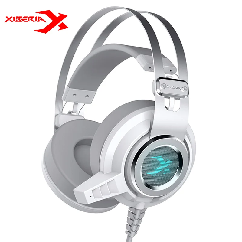 Original XIBERIA V2 LED Gaming Headphones With Microphone Mic USB Vibration Deep Bass Stereo PC Gamer Headset Gaming Headset Original XIBERIA V2 LED Gaming Headphones With Microphone Mic USB Vibration Deep Bass Stereo PC Gamer Headset Gaming Headset