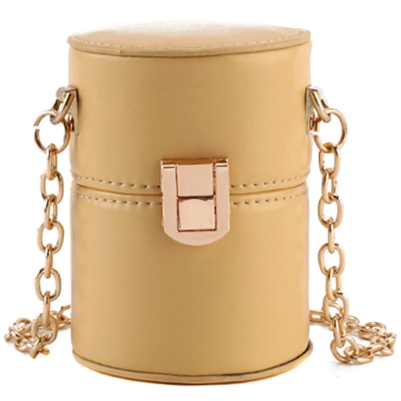 

Ins Super Fire Small Cylinder Bag Female Tide Korean Version Of The New Women'S Bag Fashion Chain Sling Shoulder Bag