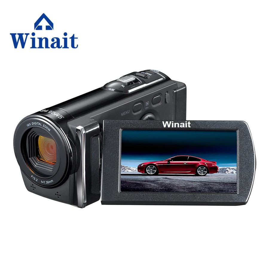 Бесплатная доставка winait 12MP 5.0MP CMOS профессиональная видеокамера DVR 3 0 &quot720P HD