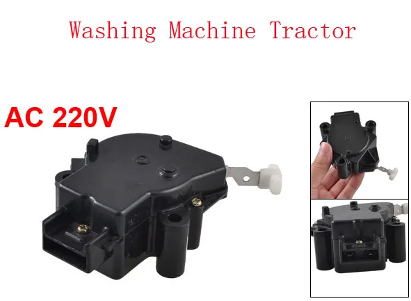 

Spare Part AC 220V 50Hz Drain Valve Tractor Black for Washing Machine 2pcs