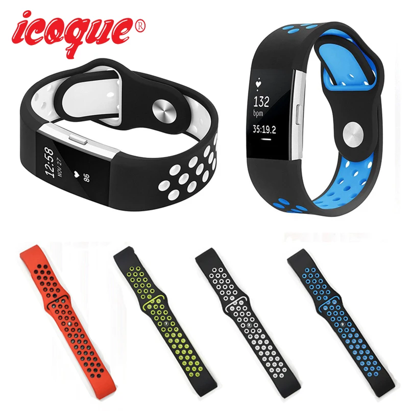 

For Fitbit Charge 2 Band Silicone Women Man Color Replacement Bands Charge2 Bracelet for Fit bit Fitbit Charge 2 Strap Band