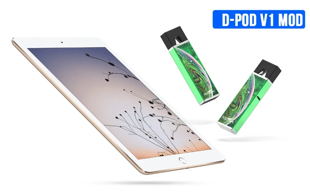 Электронная сигарета Pod Vape,, Kangvape, D Pod V1, 650 мАч, коробка, мод, система, испаритель, 0,7 мл, керамическая катушка, атомайзер, вейпер