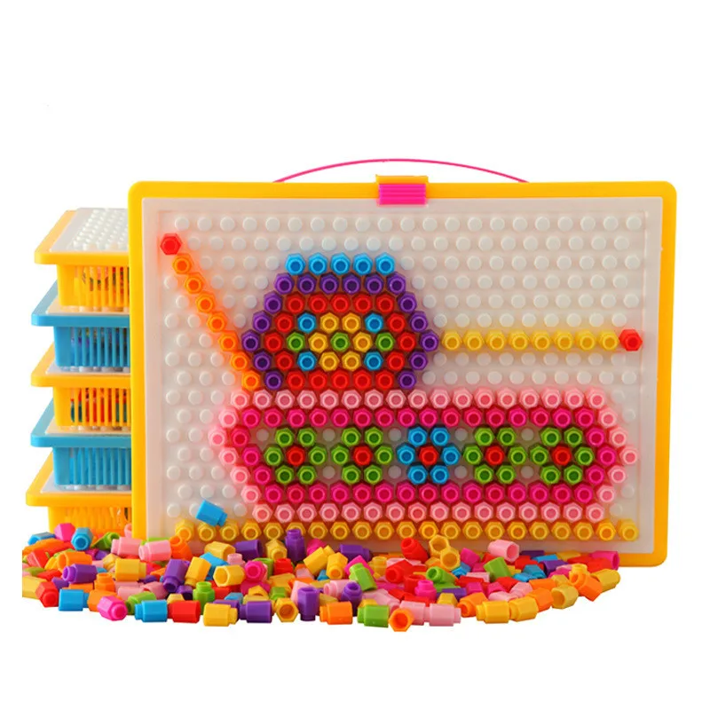 

Puzzle Magic Disc Intelligent 3D Jigsaw Puzzle Games Plastic Flashboard Baby Toys Gift for Kids Educational Toy Color Box