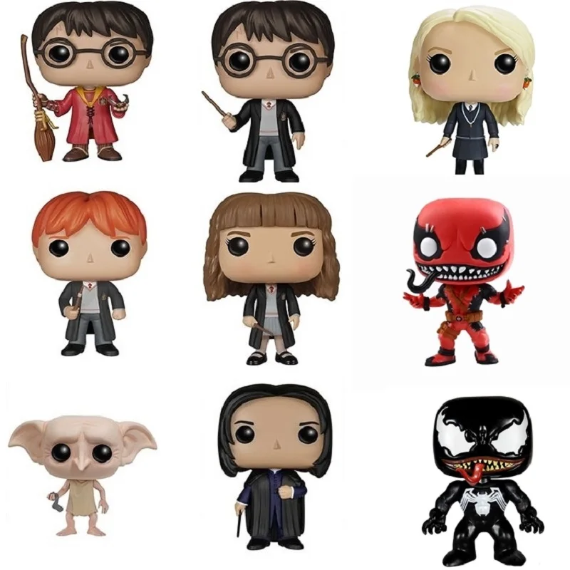 

Harri Potter Model Doll Dolby Hermione Ron Snape Luna X-Man The Incredibles Family Action Figure Toys With Retail Box