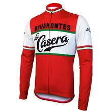 Мужские майки для велоспорта в стиле ретро, одежда для велоспорта MTB, быстросохнущая одежда красного цвета, одежда для велоспорта casera, длинная одежда для велоспорта, одежда для велоспорта Roupa Ropa De Ciclismo Hombre Verano