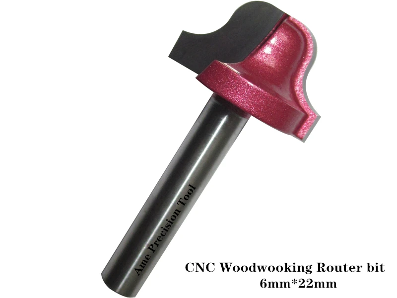 6mm*22mm Freeshipping CNC carbide end mill,woodworking router bit