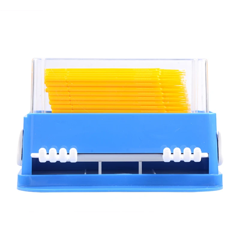 .Dental Dentist Disposable Applicator Sticks Dispenser Cotton Swabs