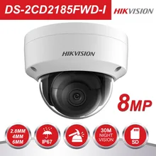 HIK DS 2CD2185FWD I 8MP Network mini dome security font b CCTV b font font b