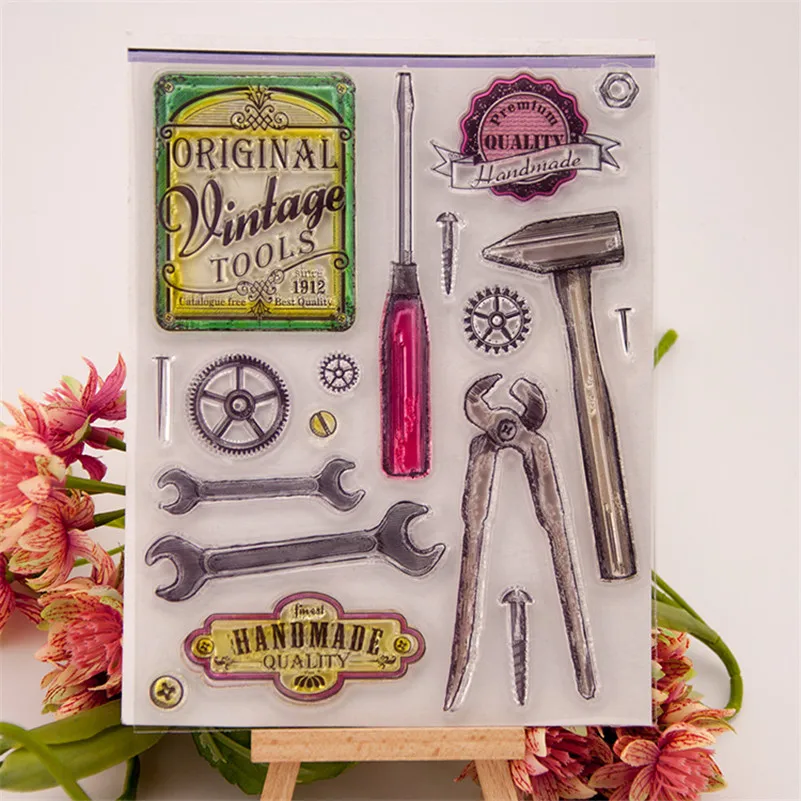 

alll kinds of tools Transparent Clear Silicone Stamp Seal for DIY scrapbooking photo album paper card YZ-120