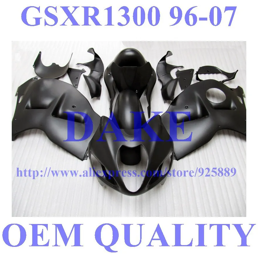 Инъекции Матовый Черный Для SUZUKI Hayabsa GSXR1300 GSX R1300 R 1300 96 97 98 99 00 01 02 03 04 05 06 07