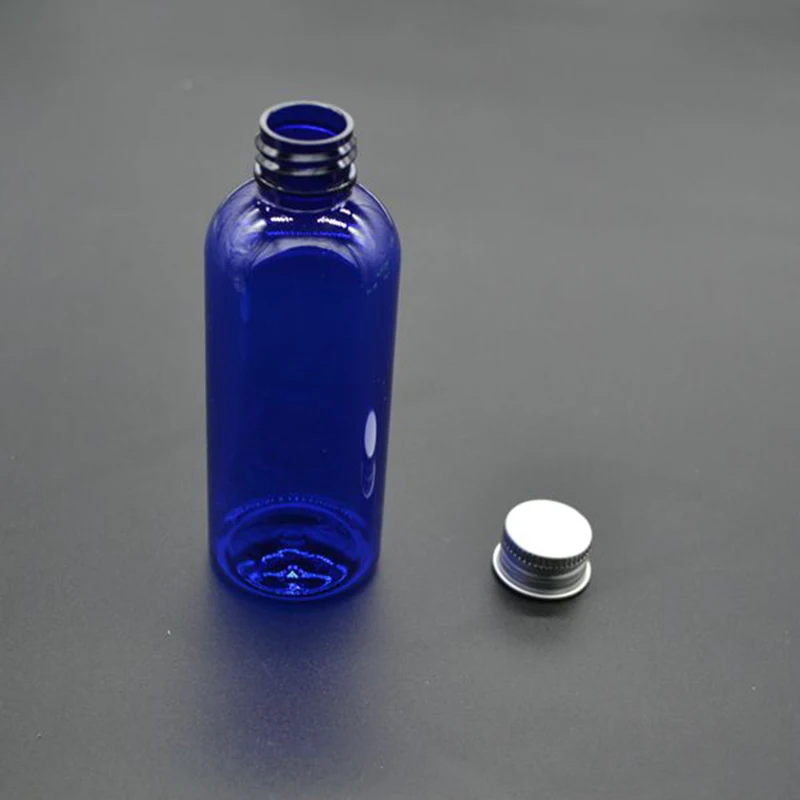 20 шт пластиковый косметический контейнер алюминиевая крышка от бутылки ПЭТ бутылки зеленый синий круглый плечевой пустая трубка внутренняя вилка розовый бак 100 мл