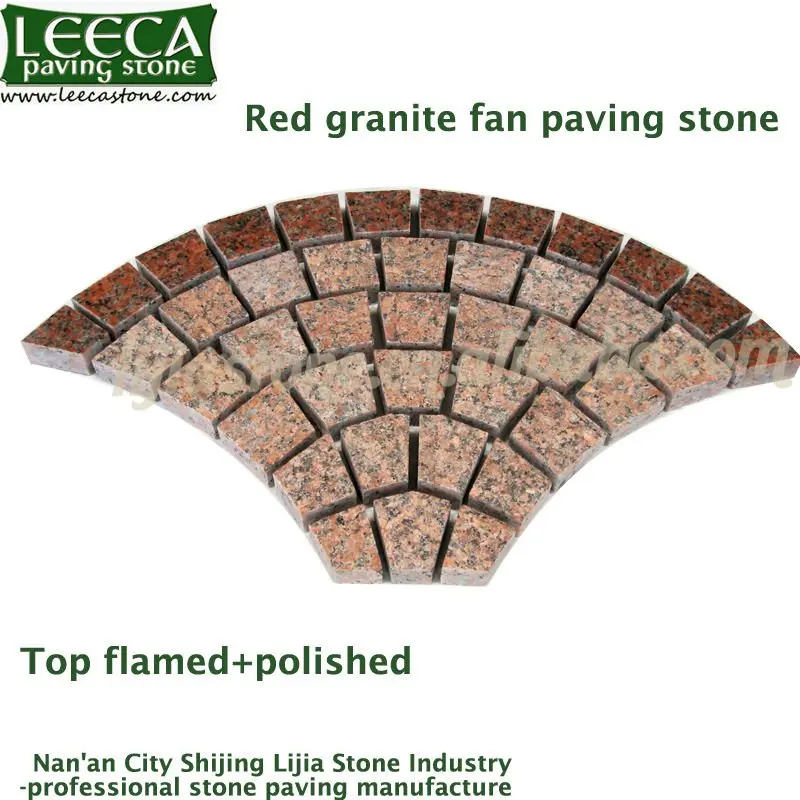 Fan pattern,exterior floor tile,natural stone on