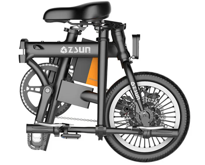 Excellent Lithium Electric Folding Electric Bicycle 12 inch 36V One Wheel Adult Mini ortable 4