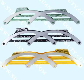 

Top Quality!CNC Alloy Inline Skates Frame , 4X110mm Wheel with 165mm to 195mm Mounting Distance,Free shipping