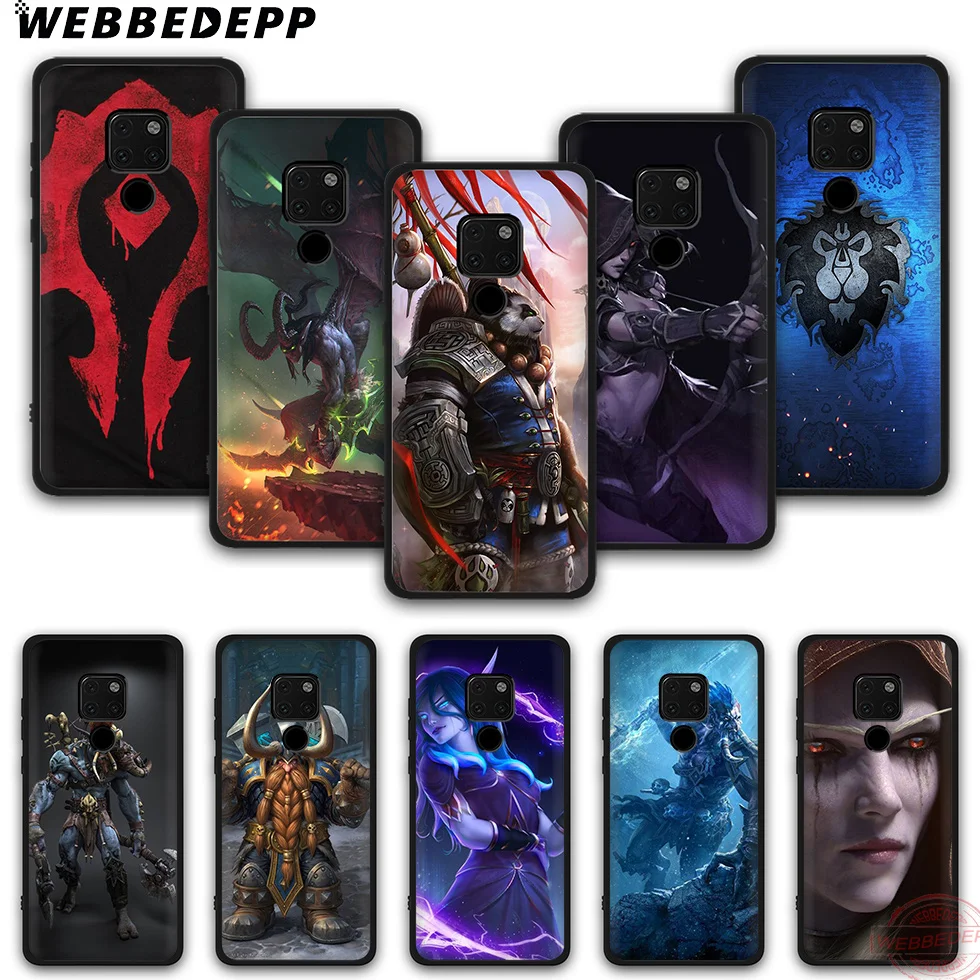 WEBBEDEPP World of Warcraft ТПУ чехол для телефона Mate 10 20 30 Pro Lite Nova 2i 3i 3 4 5i 2 5 |