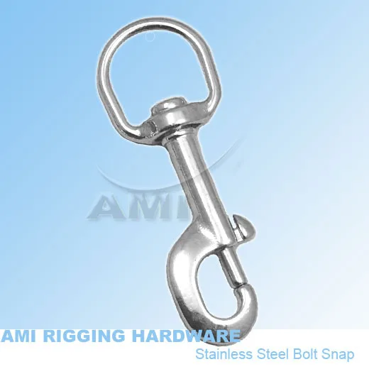 

21*92 Swivel Bolt Snap, stainless steel 316, AISI 316, marine hardware, boat hardware, rigging hardware, yacht hardware, OEM