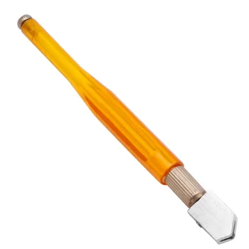 

Diamond Antislip Metal Handle Steel Blade Oil Feed Glass Cutter Cutting Tools