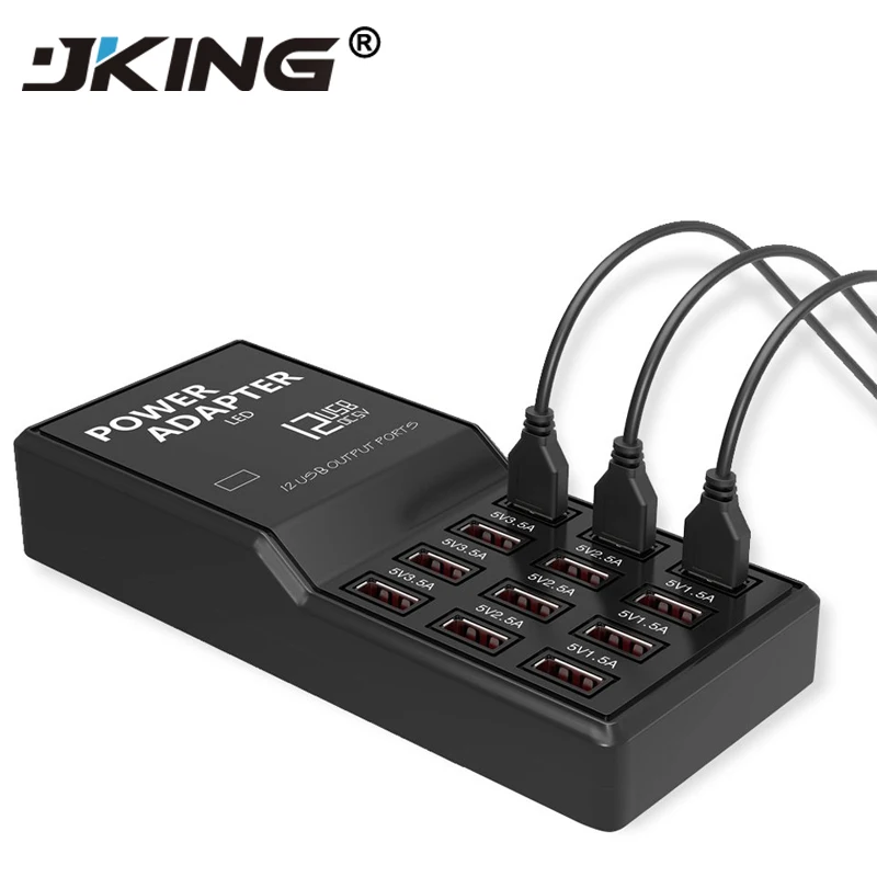 

Multi USB Charger US EU UK AU Plug 12 Ports Wall Desktop Charge Power Adapter For iphone iPad Samsung Huawei HTC Tablet Charging