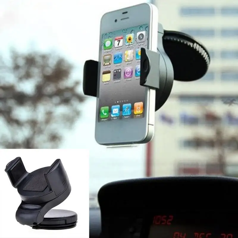 Небольшой Универсальный софтбокс диффузный 360 на присоске для мобильного автомобиля Поддержка держатель на лобовое стекло автомобиля кронштейн для iPhone 6/5/4 для смарт телефона