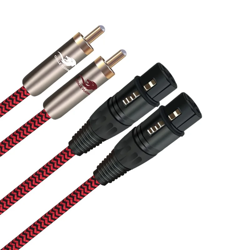 Aliexpress.com : Buy Dual RCA Male to 2 XLR Female Audio