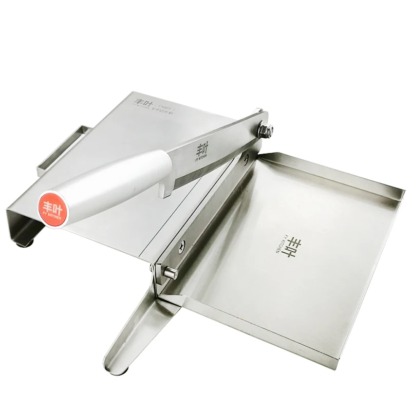 

Manual Meat slicer stainless steel Slicer Cut ribs Beef and mutton slices manual food processor