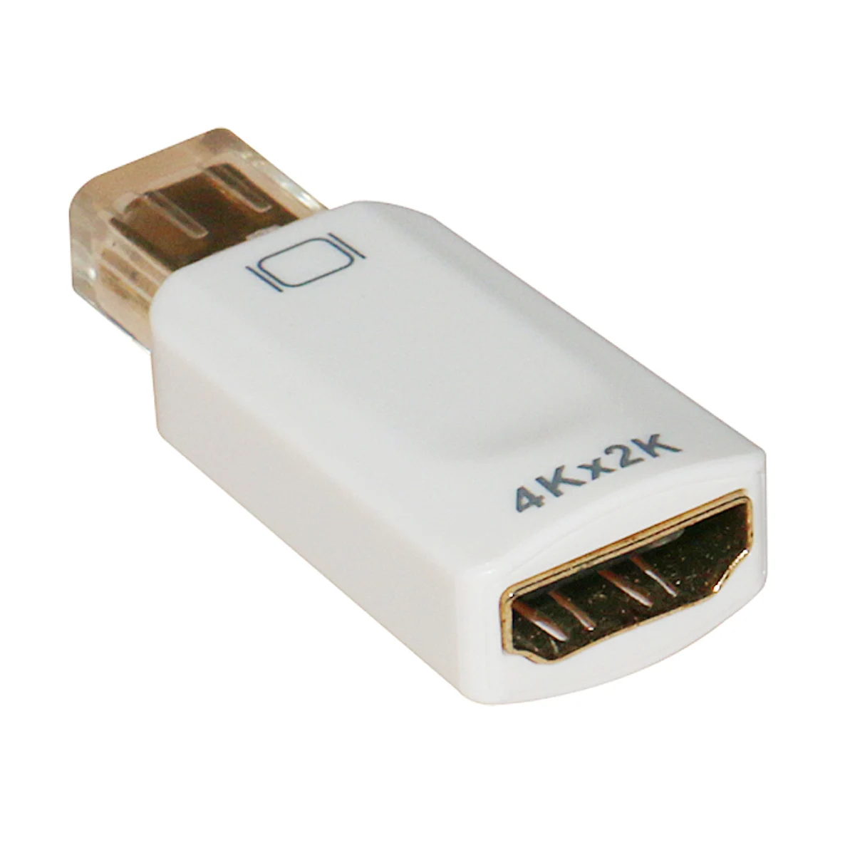 Chenyang Белый Мини DP DisplayPort к HDMI Female 1 4 HDTV адаптер Поддержка аудио и 3D 4K 2K