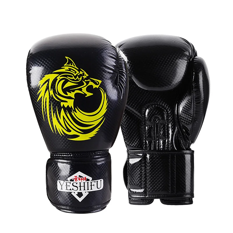 Детские Взрослые MMA Муай тайские боксёрские перчатки для спарринга боевые