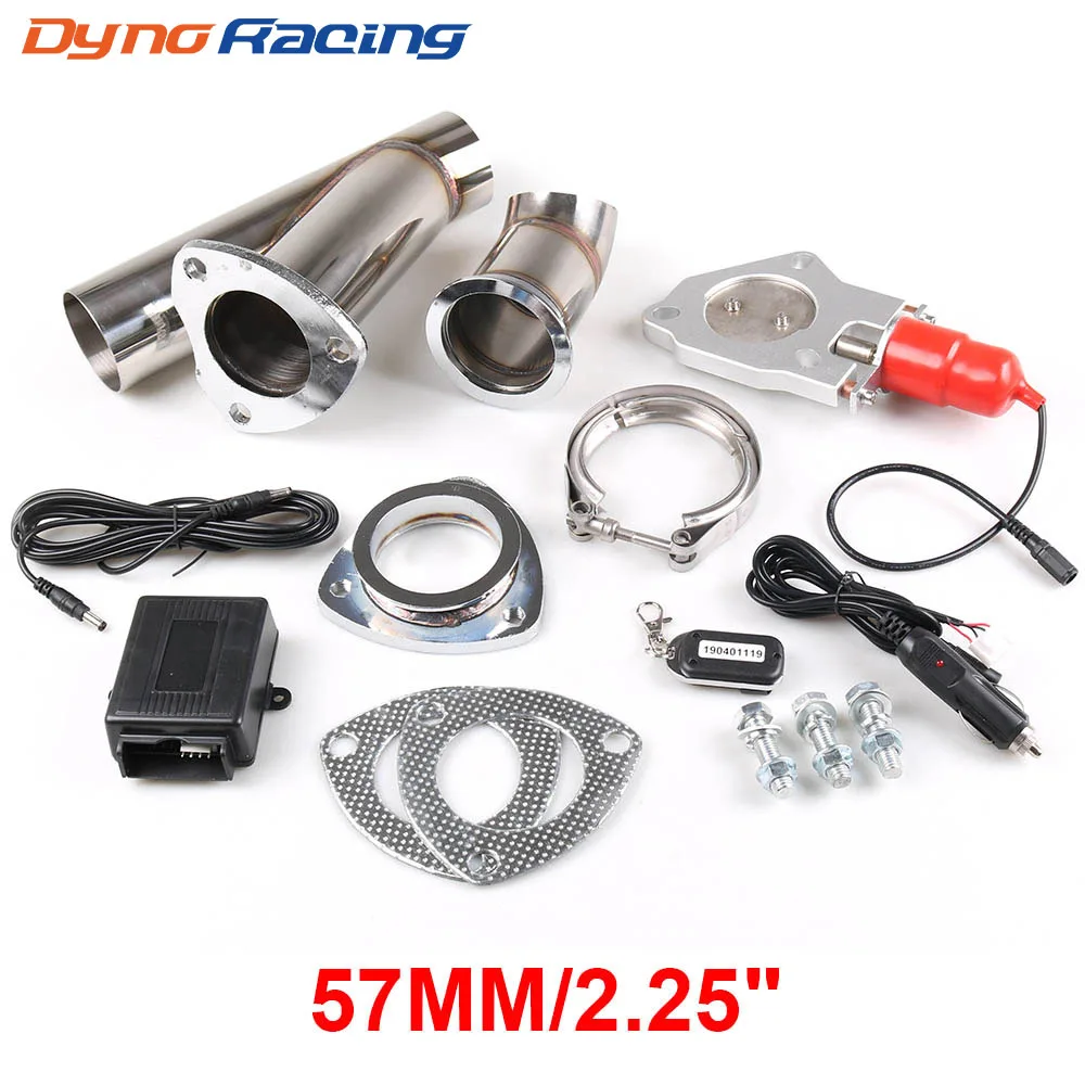 2.25'' inch Exhaust Control Valve With Remote Control Car Stainless