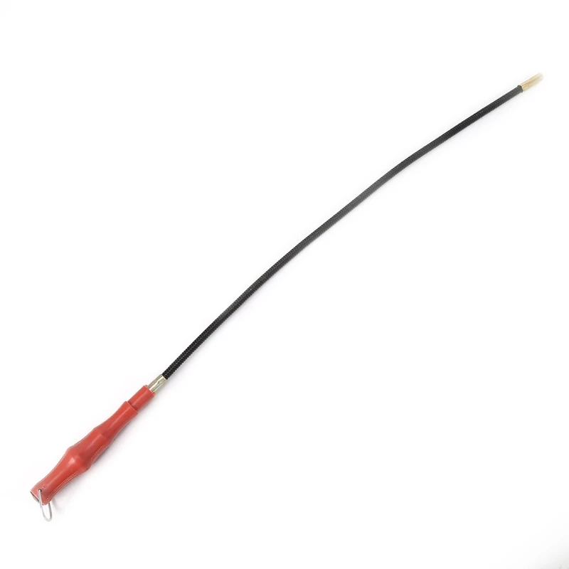 Магнитный инструмент для ремонта гаража, гибкий захват с красной пластиковой ручкой
