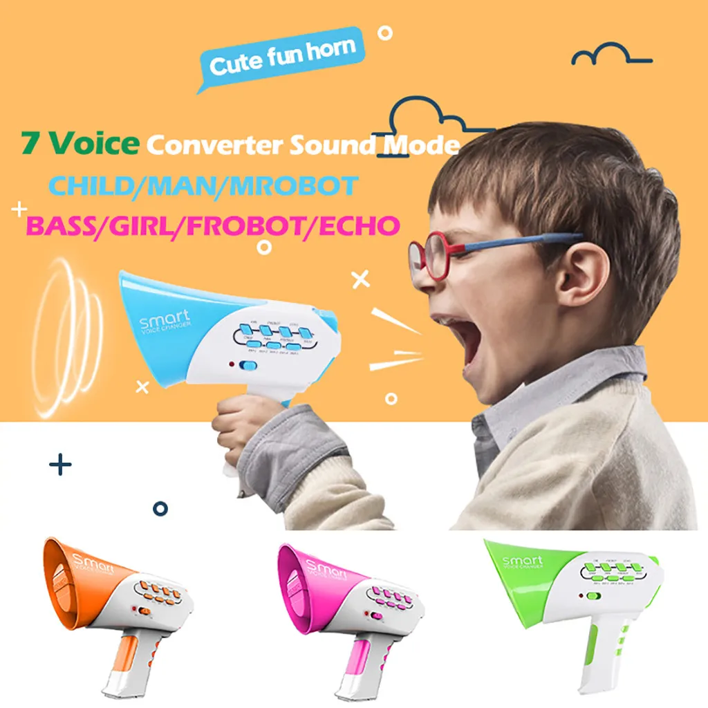 

Funny Multi Voice Changer Amplifier 7 Different Voices 5 different DIY Rhythms Fun Toy Kids Educational Children Toys Gifts 40