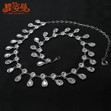 Юбка для танца живота, ограниченное по времени предложение, новинка, для танца живота, бриллиантовая цепочка, женская, подходит ко всему, украшение, стразы, пояс на талию Yl021