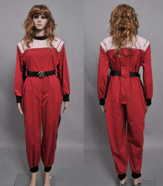Star Trek Starfleet Enlisted Crew Utility Jumpsuit Uniform Cosplay