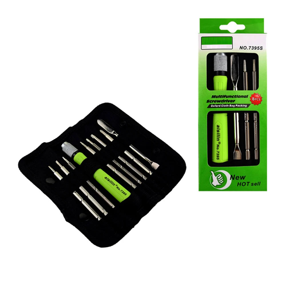 

9Pcs Portable Electrician Magnetic Screwdriver Set Torx Screw Drivers Set for iPhone Smart Phone Tablet Laptop Hand Repair Kit